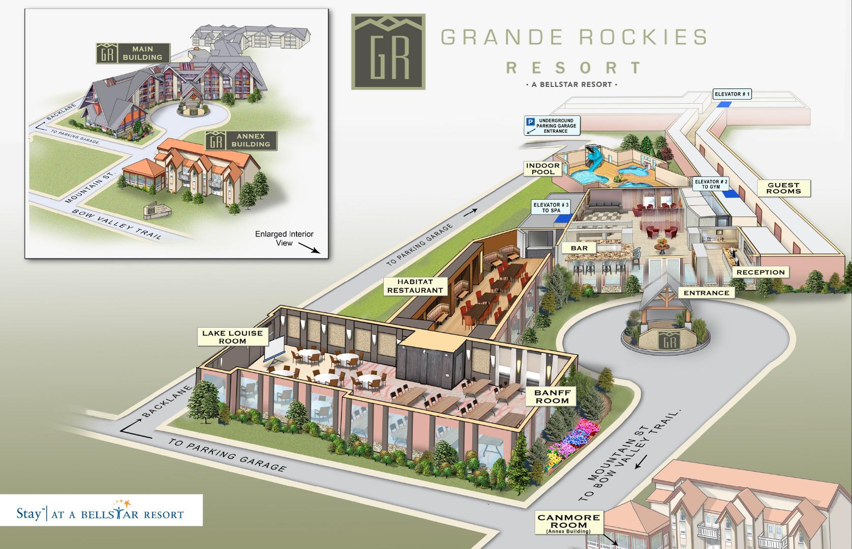 Grande Rockies Resort-Bellstar Hotels&Resorts Canmore Exterior foto